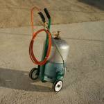  Polyflam Pro chariot de desherbage avec lance