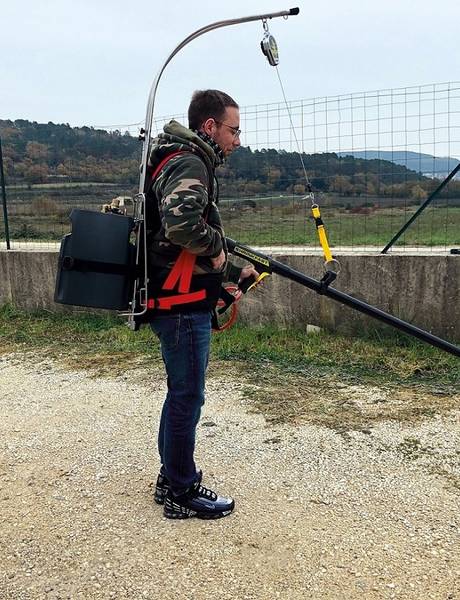 Manuflux - désherbeur thermique à air chaud pulsé portatif